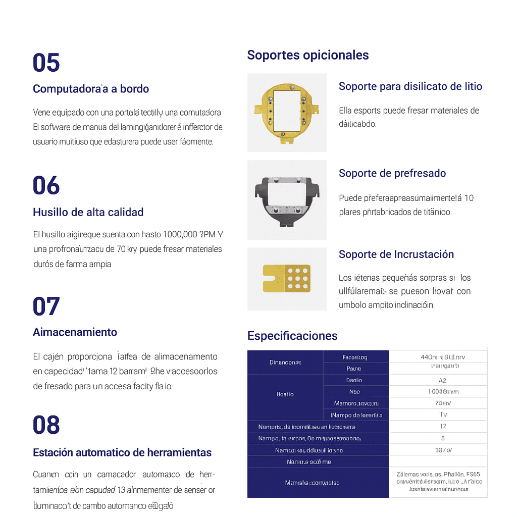 Precisión, potencia y versatilidad